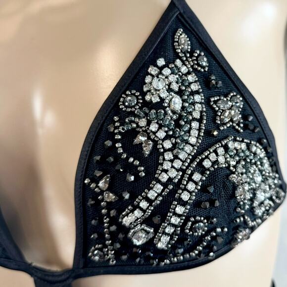 Beach Bunny Gorgeous OG Rhinestone Spellbound Era One Piece SZ S $399 - Picture 9 of 11